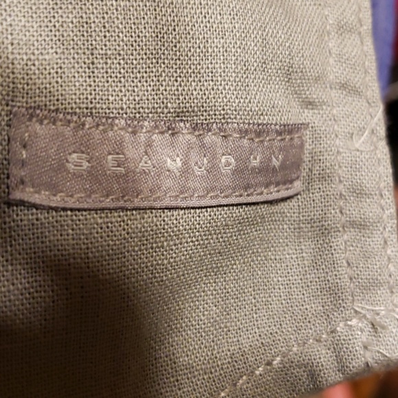 SEAN JOHN GRAY SHORT SLEEVE SHIRT SZ L - Picture 8 of 8